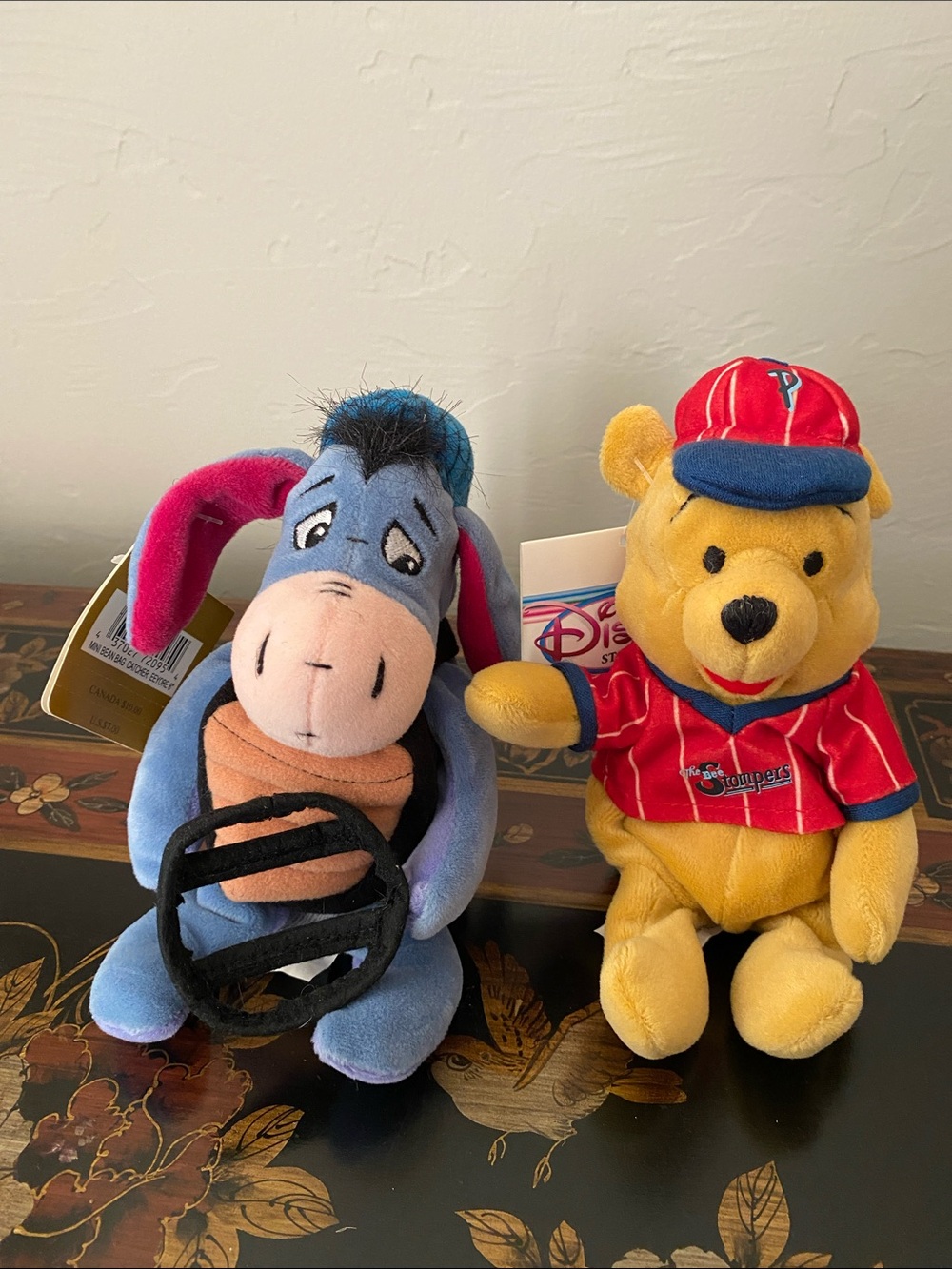 Pooh & Eeyore going out for Baseball